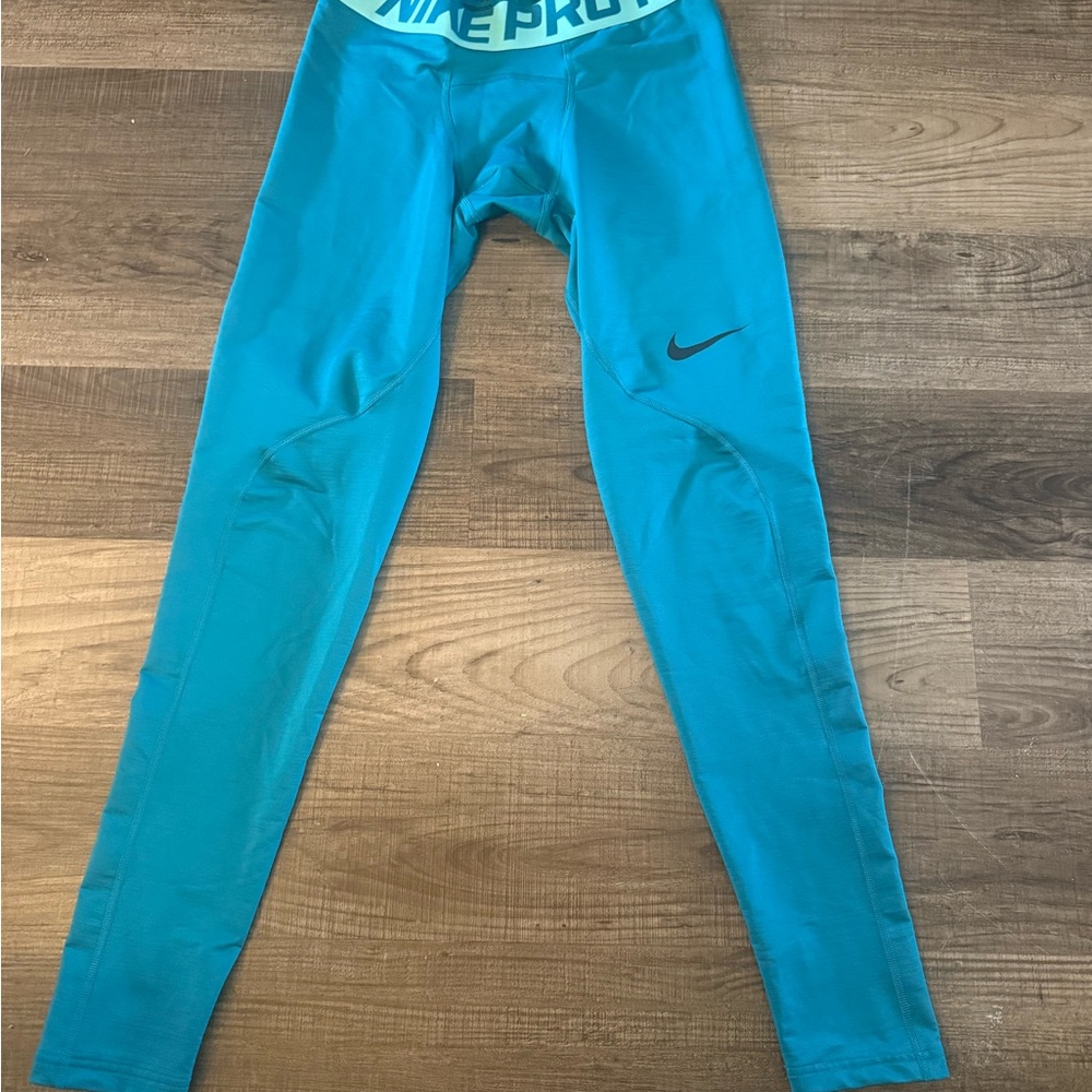 Nike Pro Compression Pants Women's Green Xl